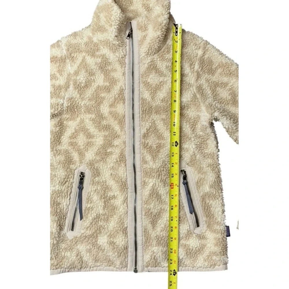 PATAGONIA DIVIDED SKY JACKET Fleece Sherpa WOMENS Full‎ zip Sz XS
